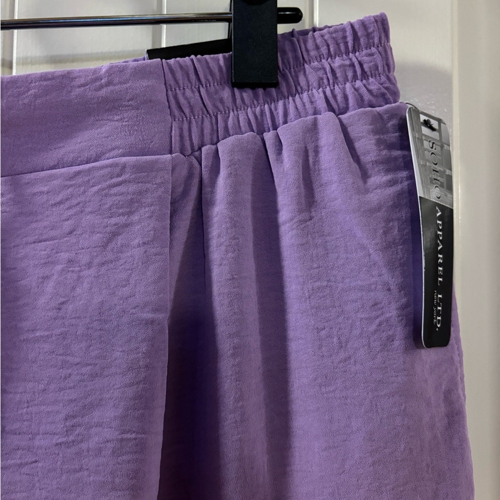 Lilac Drawstring Pants NWT - Picture 3 of 5